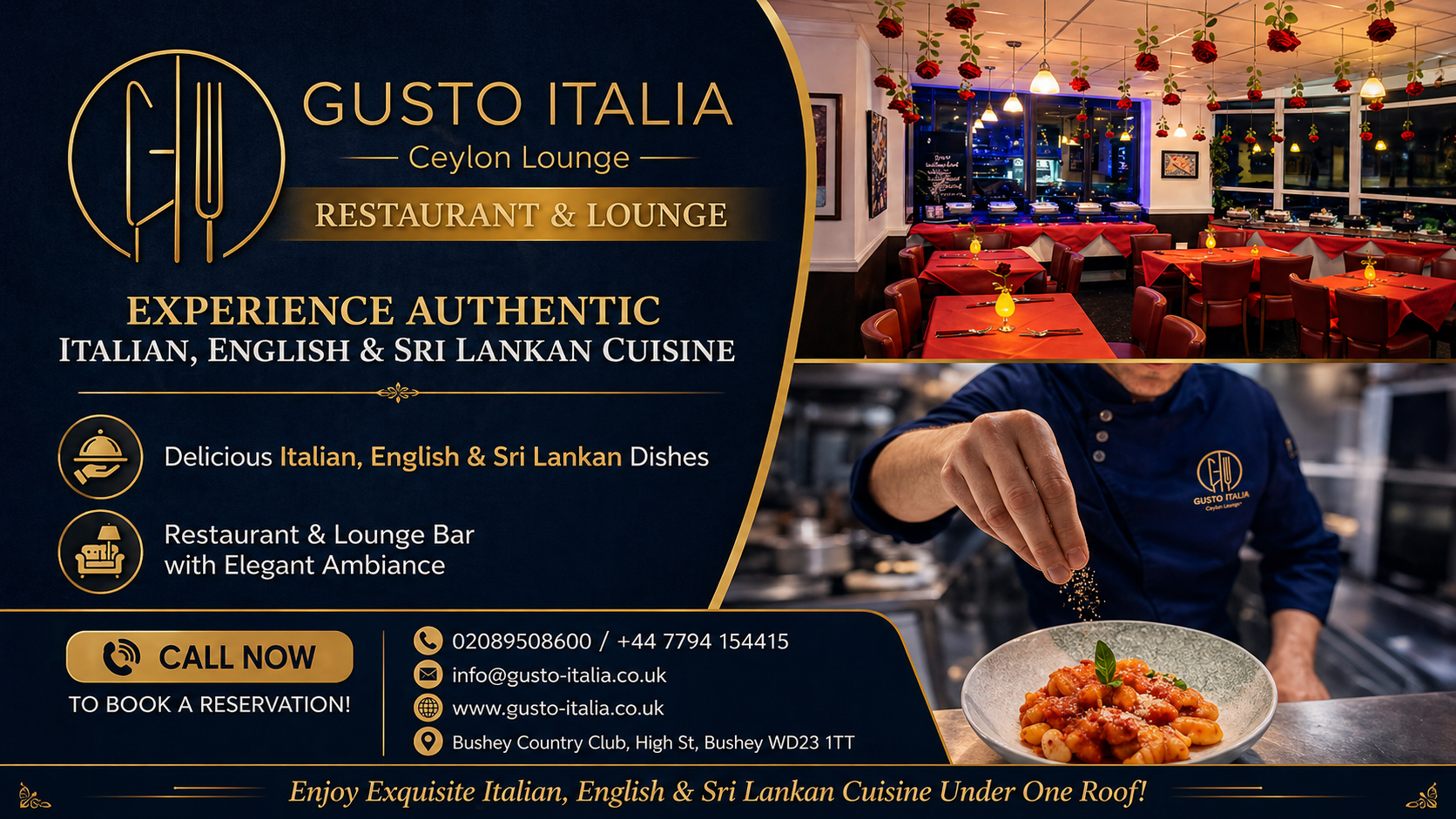 Gusto Italia sponsor logo