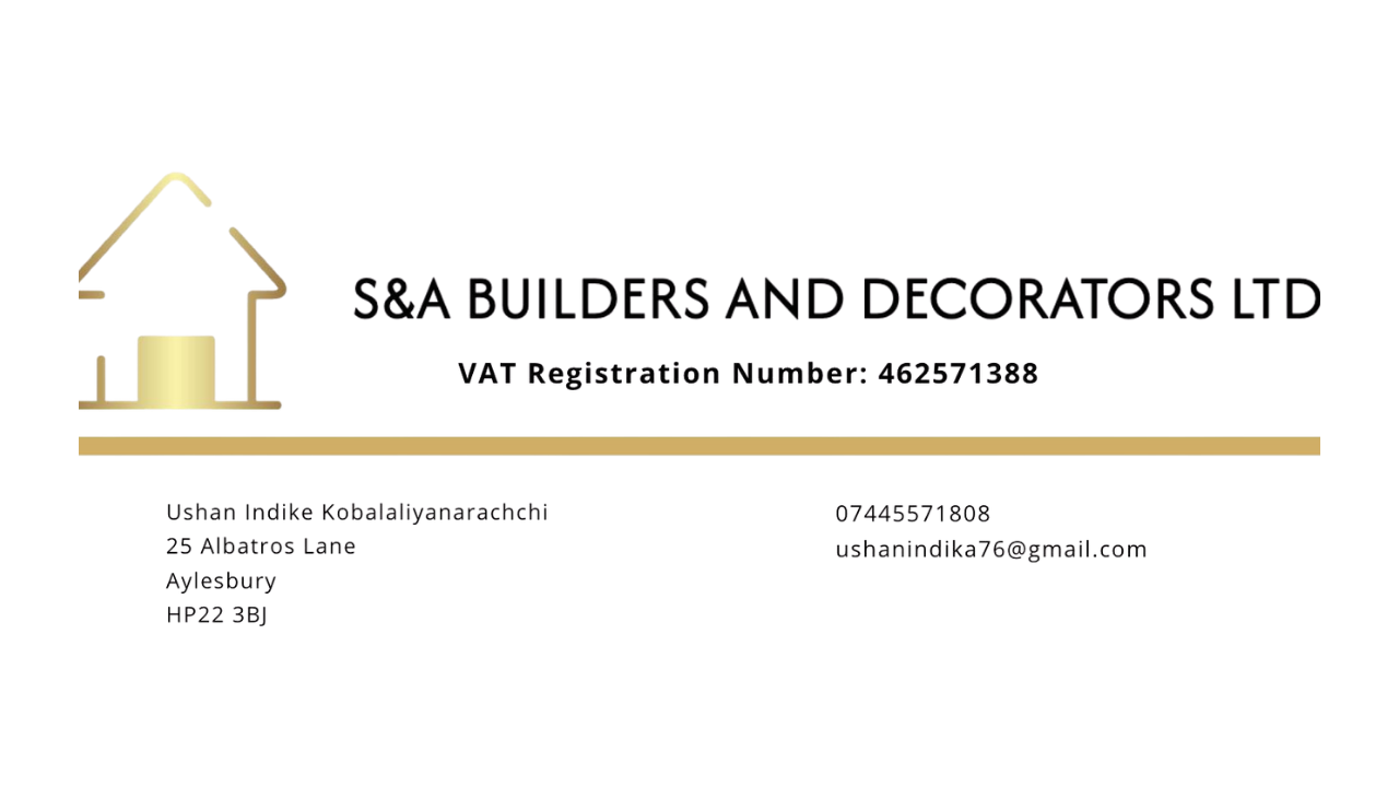 S & A Builders sponsor logo