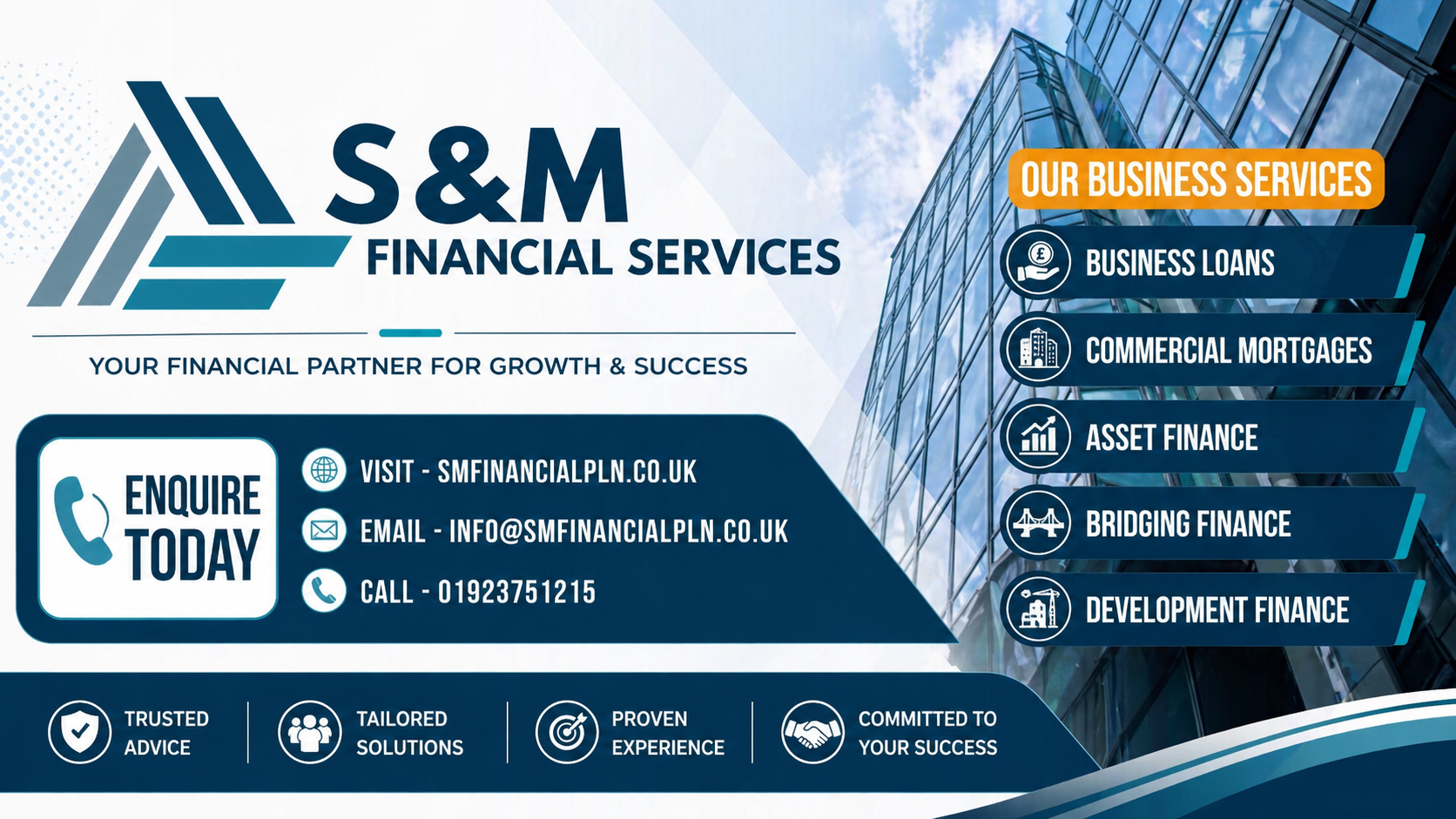S&M Financial Planning sponsor logo